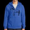 Tall Essential Fleece Full Zip Hooded Sweatshirt Thumbnail