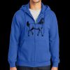 Tall Essential Fleece Full Zip Hooded Sweatshirt Thumbnail