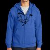 Tall Essential Fleece Full Zip Hooded Sweatshirt Thumbnail