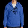 Tall Essential Fleece Full Zip Hooded Sweatshirt Thumbnail