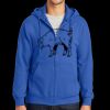 Tall Essential Fleece Full Zip Hooded Sweatshirt Thumbnail