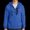Tall Essential Fleece Full Zip Hooded Sweatshirt Thumbnail