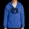 Tall Essential Fleece Full Zip Hooded Sweatshirt Thumbnail