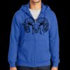 Tall Essential Fleece Full Zip Hooded Sweatshirt Thumbnail