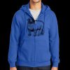 Tall Essential Fleece Full Zip Hooded Sweatshirt Thumbnail