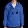 Tall Essential Fleece Full Zip Hooded Sweatshirt Thumbnail