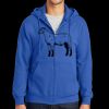 Tall Essential Fleece Full Zip Hooded Sweatshirt Thumbnail