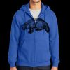 Tall Essential Fleece Full Zip Hooded Sweatshirt Thumbnail