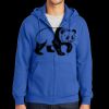Tall Essential Fleece Full Zip Hooded Sweatshirt Thumbnail