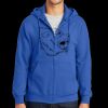 Tall Essential Fleece Full Zip Hooded Sweatshirt Thumbnail
