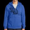 Tall Essential Fleece Full Zip Hooded Sweatshirt Thumbnail