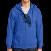 Tall Essential Fleece Full Zip Hooded Sweatshirt Thumbnail