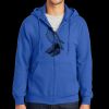 Tall Essential Fleece Full Zip Hooded Sweatshirt Thumbnail