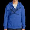 Tall Essential Fleece Full Zip Hooded Sweatshirt Thumbnail