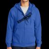 Tall Essential Fleece Full Zip Hooded Sweatshirt Thumbnail