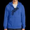 Tall Essential Fleece Full Zip Hooded Sweatshirt Thumbnail