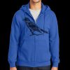 Tall Essential Fleece Full Zip Hooded Sweatshirt Thumbnail