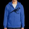 Tall Essential Fleece Full Zip Hooded Sweatshirt Thumbnail