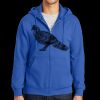 Tall Essential Fleece Full Zip Hooded Sweatshirt Thumbnail