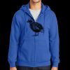 Tall Essential Fleece Full Zip Hooded Sweatshirt Thumbnail