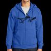 Tall Essential Fleece Full Zip Hooded Sweatshirt Thumbnail