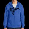 Tall Essential Fleece Full Zip Hooded Sweatshirt Thumbnail