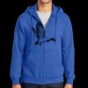 Tall Essential Fleece Full Zip Hooded Sweatshirt Thumbnail