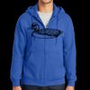 Tall Essential Fleece Full Zip Hooded Sweatshirt Thumbnail