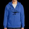 Tall Essential Fleece Full Zip Hooded Sweatshirt Thumbnail
