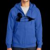 Tall Essential Fleece Full Zip Hooded Sweatshirt Thumbnail