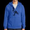 Tall Essential Fleece Full Zip Hooded Sweatshirt Thumbnail