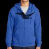Tall Essential Fleece Full Zip Hooded Sweatshirt Thumbnail
