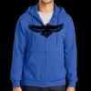 Tall Essential Fleece Full Zip Hooded Sweatshirt Thumbnail