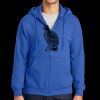 Tall Essential Fleece Full Zip Hooded Sweatshirt Thumbnail