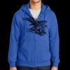 Tall Essential Fleece Full Zip Hooded Sweatshirt Thumbnail