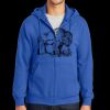 Tall Essential Fleece Full Zip Hooded Sweatshirt Thumbnail