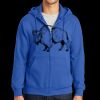 Tall Essential Fleece Full Zip Hooded Sweatshirt Thumbnail