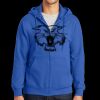Tall Essential Fleece Full Zip Hooded Sweatshirt Thumbnail