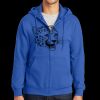 Tall Essential Fleece Full Zip Hooded Sweatshirt Thumbnail