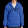 Tall Essential Fleece Full Zip Hooded Sweatshirt Thumbnail