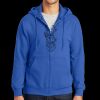 Tall Essential Fleece Full Zip Hooded Sweatshirt Thumbnail