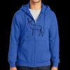 Tall Essential Fleece Full Zip Hooded Sweatshirt Thumbnail