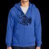 Tall Essential Fleece Full Zip Hooded Sweatshirt Thumbnail