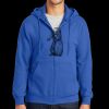 Tall Essential Fleece Full Zip Hooded Sweatshirt Thumbnail
