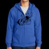 Tall Essential Fleece Full Zip Hooded Sweatshirt Thumbnail
