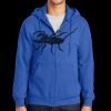 Tall Essential Fleece Full Zip Hooded Sweatshirt Thumbnail