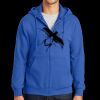 Tall Essential Fleece Full Zip Hooded Sweatshirt Thumbnail
