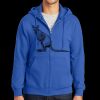 Tall Essential Fleece Full Zip Hooded Sweatshirt Thumbnail