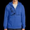 Tall Essential Fleece Full Zip Hooded Sweatshirt Thumbnail