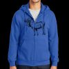 Tall Essential Fleece Full Zip Hooded Sweatshirt Thumbnail